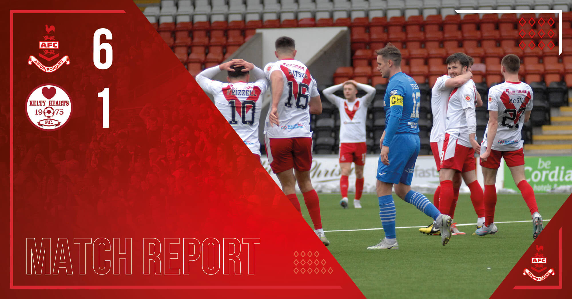 Airdrieonians 61 Kelty Hearts